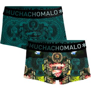 Muchachomalo boxershorts, heren boxers kort (2-pack), Trunks Indiana -  Maat: 3XL