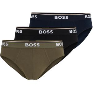 HUGO BOSS Power briefs (3-pack), heren slips, multicolor (set met verschillende kleuren) -  Maat: M