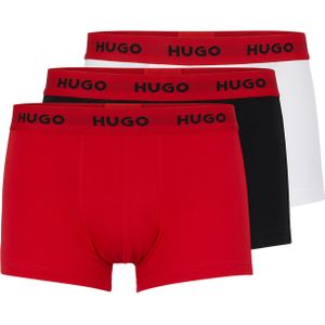 HUGO trunks (3-pack), heren boxers kort, multicolor (set met verschillende kleuren) -  Maat: XL