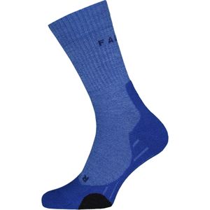 FALKE TK2 Wool dames wandelsokken, blauw-mix