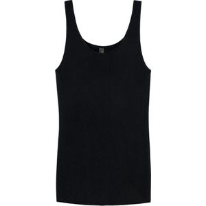 SCHIESSER Luxury dames hemdje (1-pack), zwart -  Maat: 38