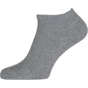 Tommy Hilfiger Sneaker Socks (2-pack), heren enkelsokken katoen, grijs melange -  Maat: 39-42
