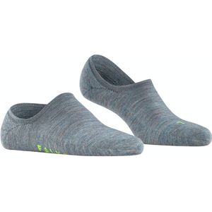 FALKE Keep Warm dames kousenvoetjes, blauw (smoke blue) -  Maat: 37-38