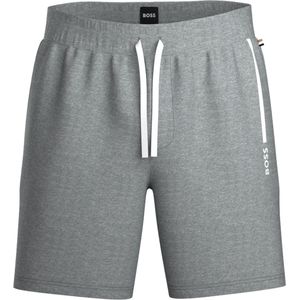 BOSS Authentic Shorts, heren pyjama- of loungebroek kort, middengrijs