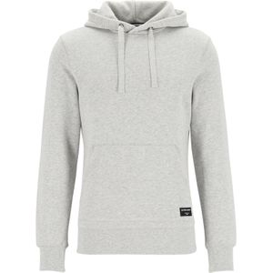 Bjorn Borg hoodie sweatshirt, heren trui met capuchon dik, lichtgrijs melange -  Maat: XL