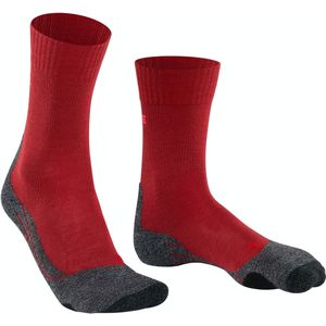 FALKE TK2 Explore dames trekking sokken, rood (ruby) -  Maat: 35-36
