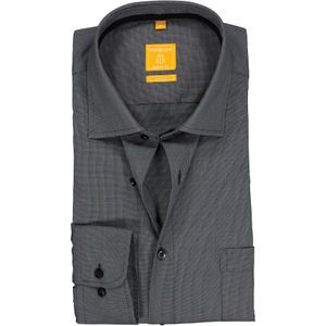 3 voor 99 | Redmond modern fit overhemd, antraciet (contrast)