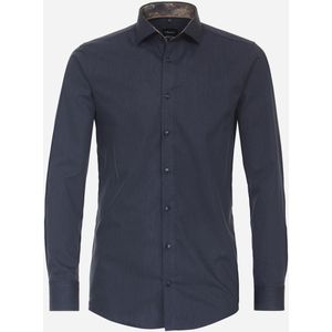 VENTI modern fit overhemd, twill, blauw 41