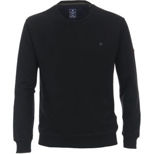 Redmond heren sweatshirt katoenmengsel, O-hals, grijs (middeldik) -  Maat: 6XL