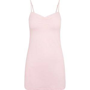 RJ Bodywear Pure Color dames (strand) jurkje (1-pack), roze -  Maat: XXL