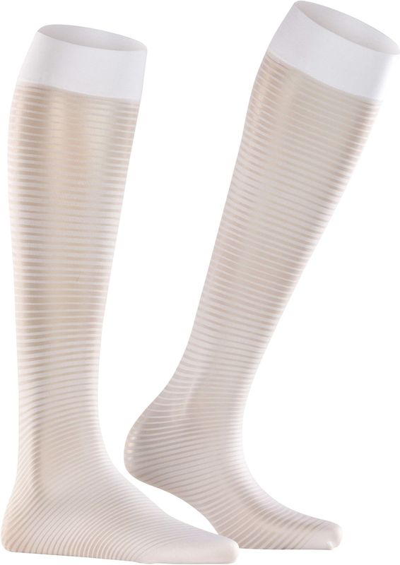 Kniekousen - Grafisch Patroon - Transparant - Dames