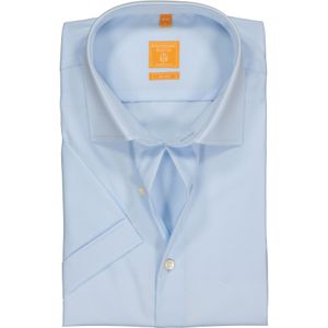 3 voor 99 | Redmond modern fit overhemd, korte mouw, lichtblauw 41/42