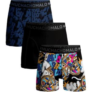 Muchachomalo boxershorts, heren boxers normale lengte (3-pack), Boxer Shorts Adam -  Maat: XXL