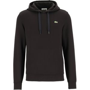 Lacoste heren hoodie sweatshirt, zwart -  Maat: 3XL