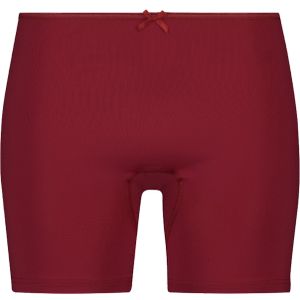 RJ Bodywear Pure Color dames extra lange pijp short, donkerrood