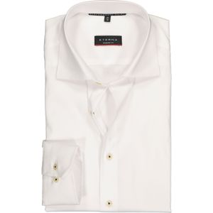 ETERNA modern fit overhemd, superstretch lyocell heren overhemd, wit 38