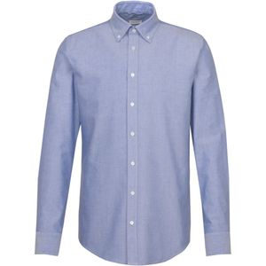 Seidensticker x-slim fit overhemd, Oxford, blauw 38