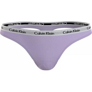 Calvin Klein dames thong (1-pack), string, paars -  Maat: XXL