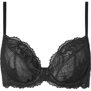 Calvin Klein dames Seductive Comfort unlined full cup bra, beugel BH, zwart -  Maat: 80C