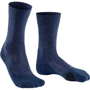 FALKE TK2 Explore Wool heren trekking sokken, jeansblauw (jeans) -  Maat: 44-45