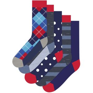 Happy Socks Argyle Socks (5-pack), unisex sokken