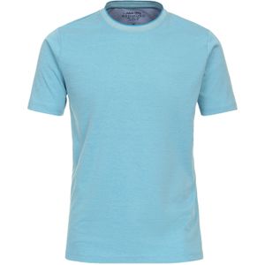 Redmond regular fit T-shirt, korte mouw O-hals, blauw - Maat: S