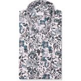 Seidensticker slim fit overhemd, popeline, groen dessin