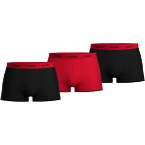 HUGO trunks (3-pack), heren boxers kort, multicolor