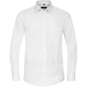 3 voor 99 | Redmond modern fit overhemd, popeline, wit