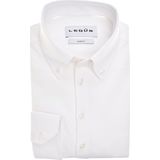 Ledub modern fit polo overhemd, tricot, jersey, wit