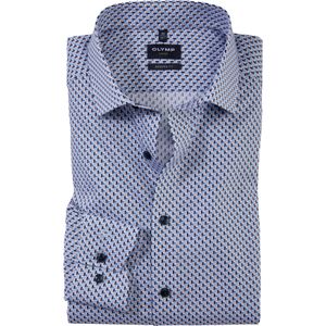 OLYMP - Luxor - Overhemd - Oranje - Modern Fit - Satijnbinding