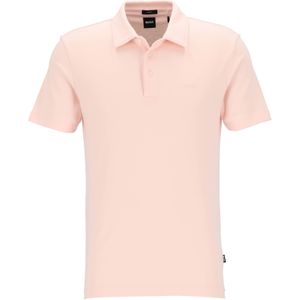 BOSS Palosh slim fit heren polo, pique, lichtroze