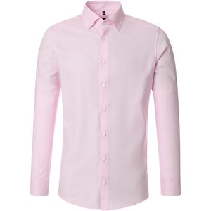 VENTI modern fit overhemd, mouwlengte 72 cm, Oxford, roze