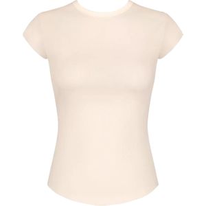 Sloggi Women GO Ribbed T-Shirt (1-pack), dames T-shirt, wit