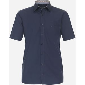 CASA MODA comfort fit overhemd, korte mouw, popeline, blauw 46