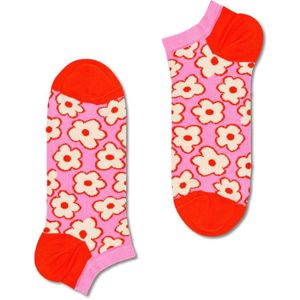 Happy Socks Flower Low Sock, unisex enkelsokken