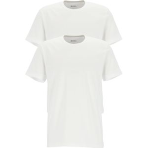 HUGO BOSS Comfort T-shirts relaxed fit (2-pack), heren T-shirts O-hals, wit -  Maat: M