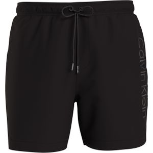 Calvin Klein Medium Drawstring swimshort, heren zwembroek, zwart -  Maat: XL