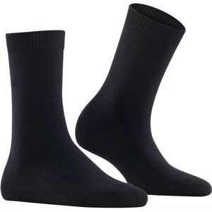FALKE Cosy Wool damessokken, zwart (black) -  Maat: 39-42