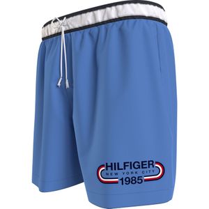 Tommy Hilfiger Medium Drawstring swimshort, heren zwembroek, blauw - Maat: S