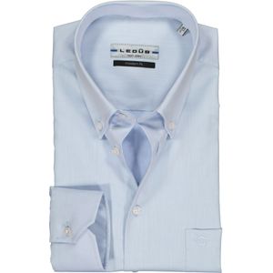 Ledub modern fit overhemd, lichtblauw twill 48