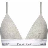 Calvin Klein dames Modern Cotton triangel bra, triangel BH, grijs -  Maat: XS