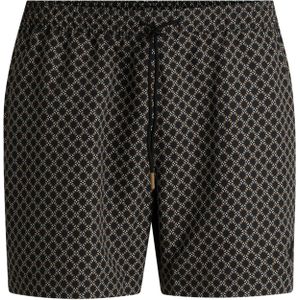 HUGO BOSS - Vibe - Zwembroek - Zwart - Geometrisch Patroon