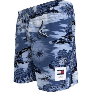 Tommy Hilfiger Medium Drawstring swimshort, heren zwembroek, blauw