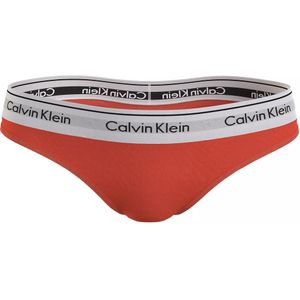 Calvin Klein dames thong (1-pack), string, oranje -  Maat: XL