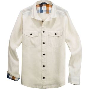 OLYMP Smart Casual Level 5 body fit overhemd, structuur, gebroken wit