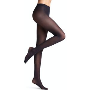 FALKE Matt Deluxe 30 DEN dames panty, marine -  Maat: S-M