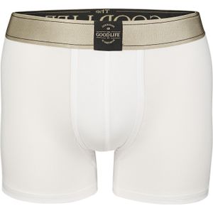 RJ Bodywear The Good Life boxers (2-pack), heren boxershort lang, wit -  Maat: XL