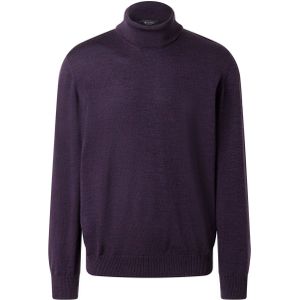 MAERZ Classic Fit heren coltrui wol, paars