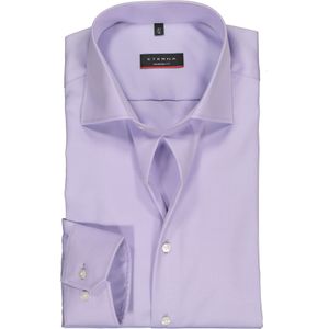 ETERNA modern fit overhemd, niet doorschijnend twill heren overhemd, lila 45